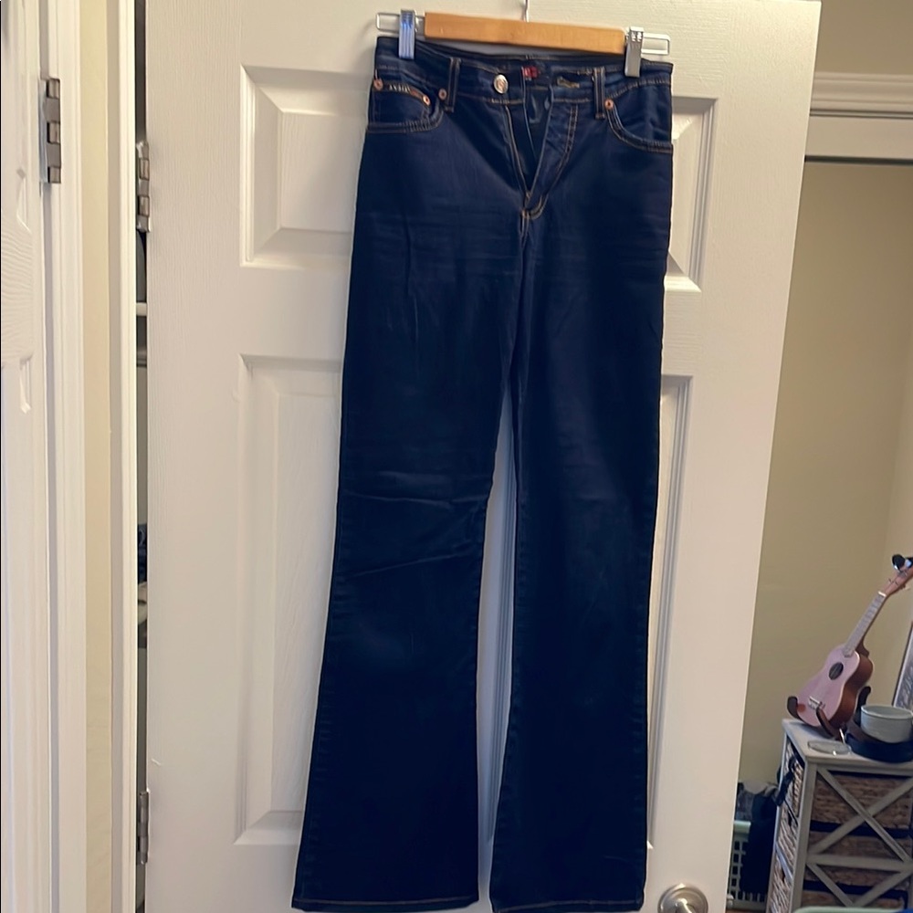 Women's Dark Blue Bootcut Jeans